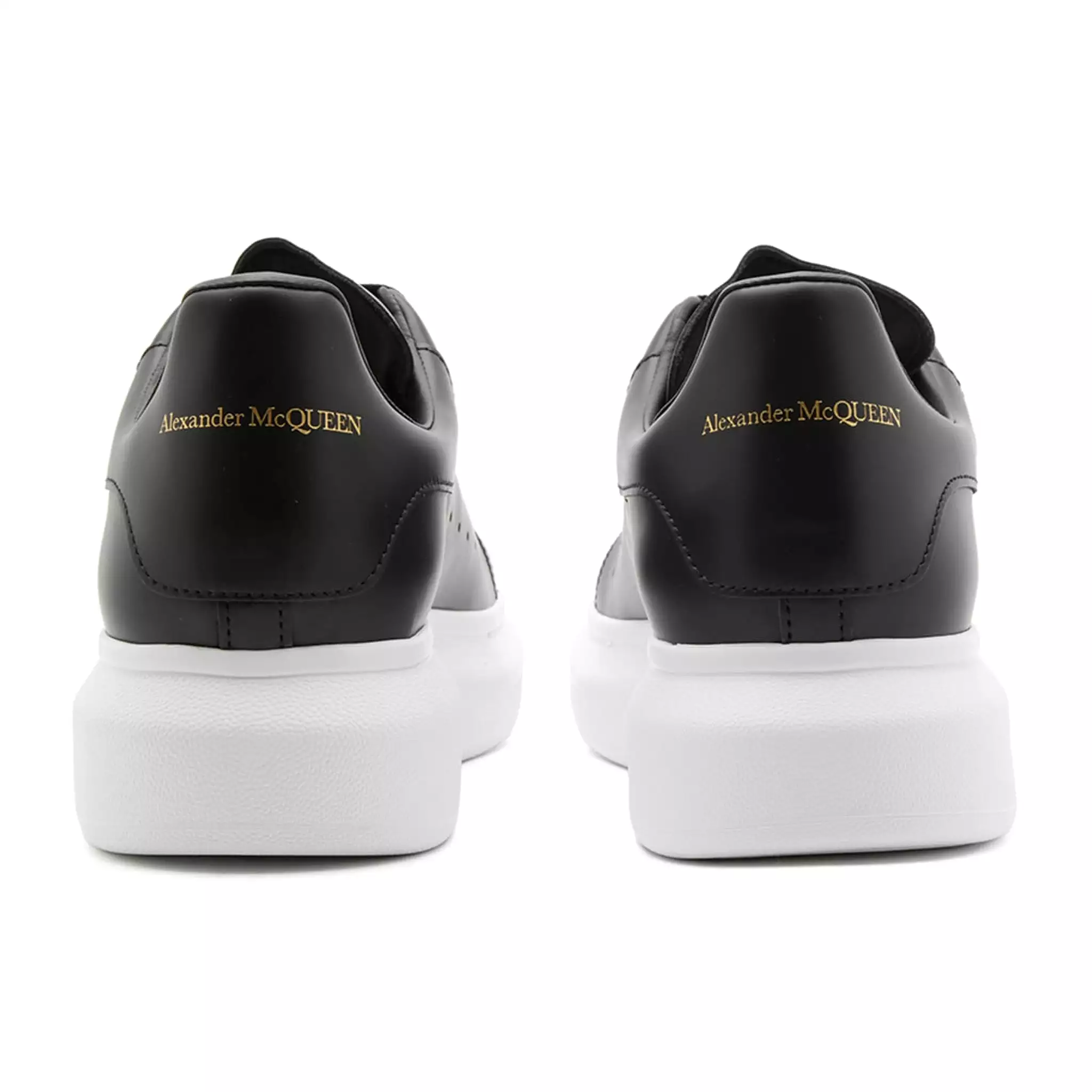 Alexander Mcqueen Raised Sole Black Sneaker