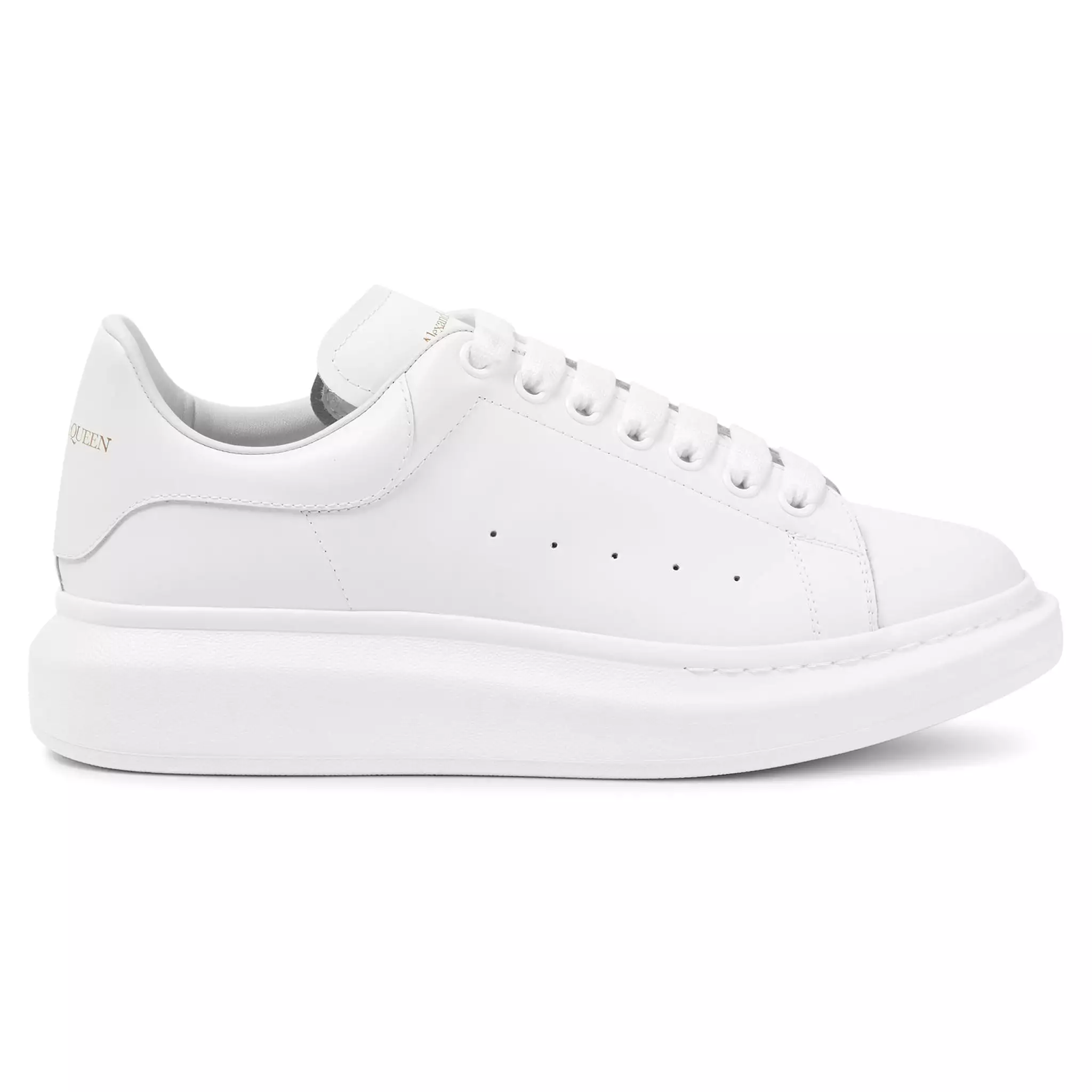 Alexander Mcqueen Raised Sole White Sneaker (W)