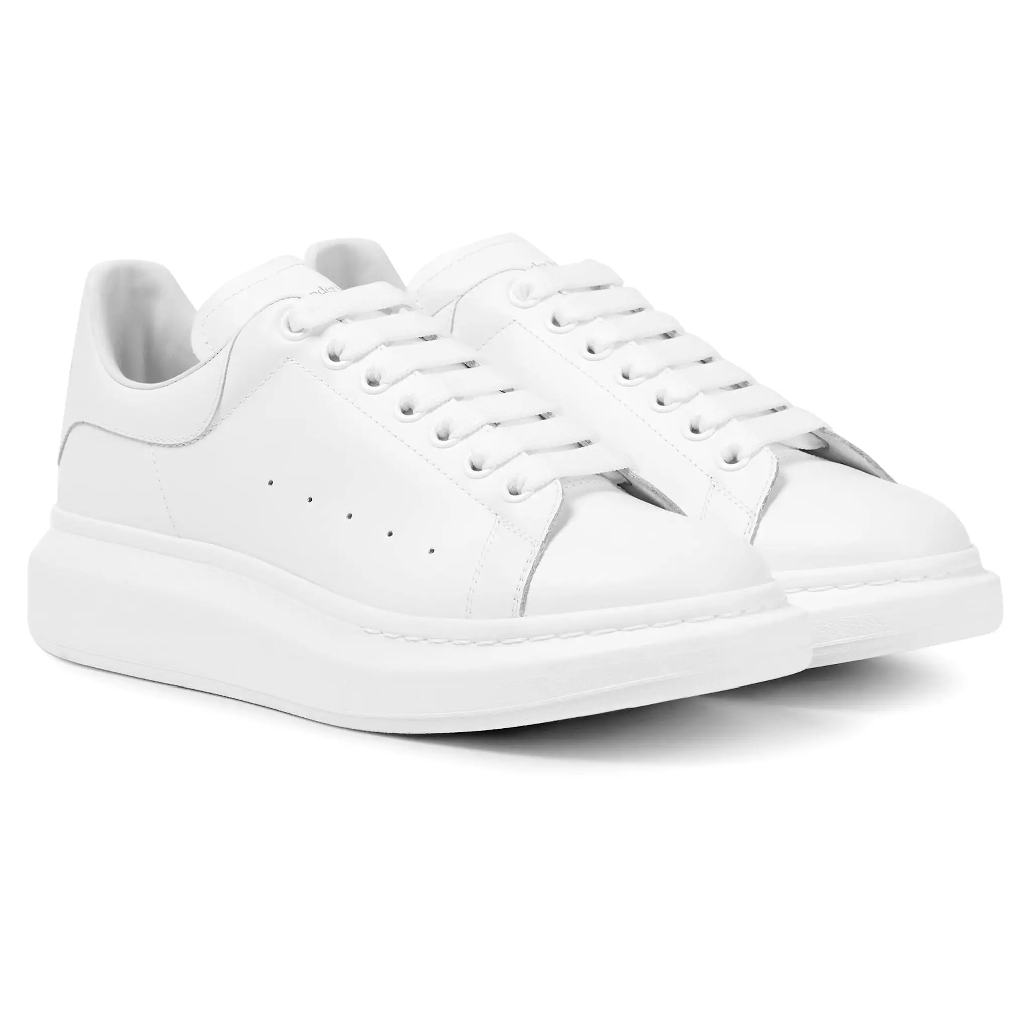 Alexander Mcqueen Raised Sole White Sneaker