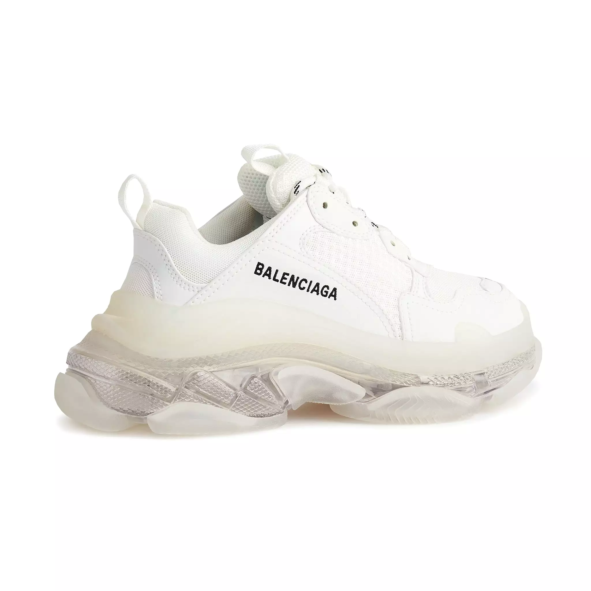 Balenciaga Triple S Sneaker Polar White Clear Sole