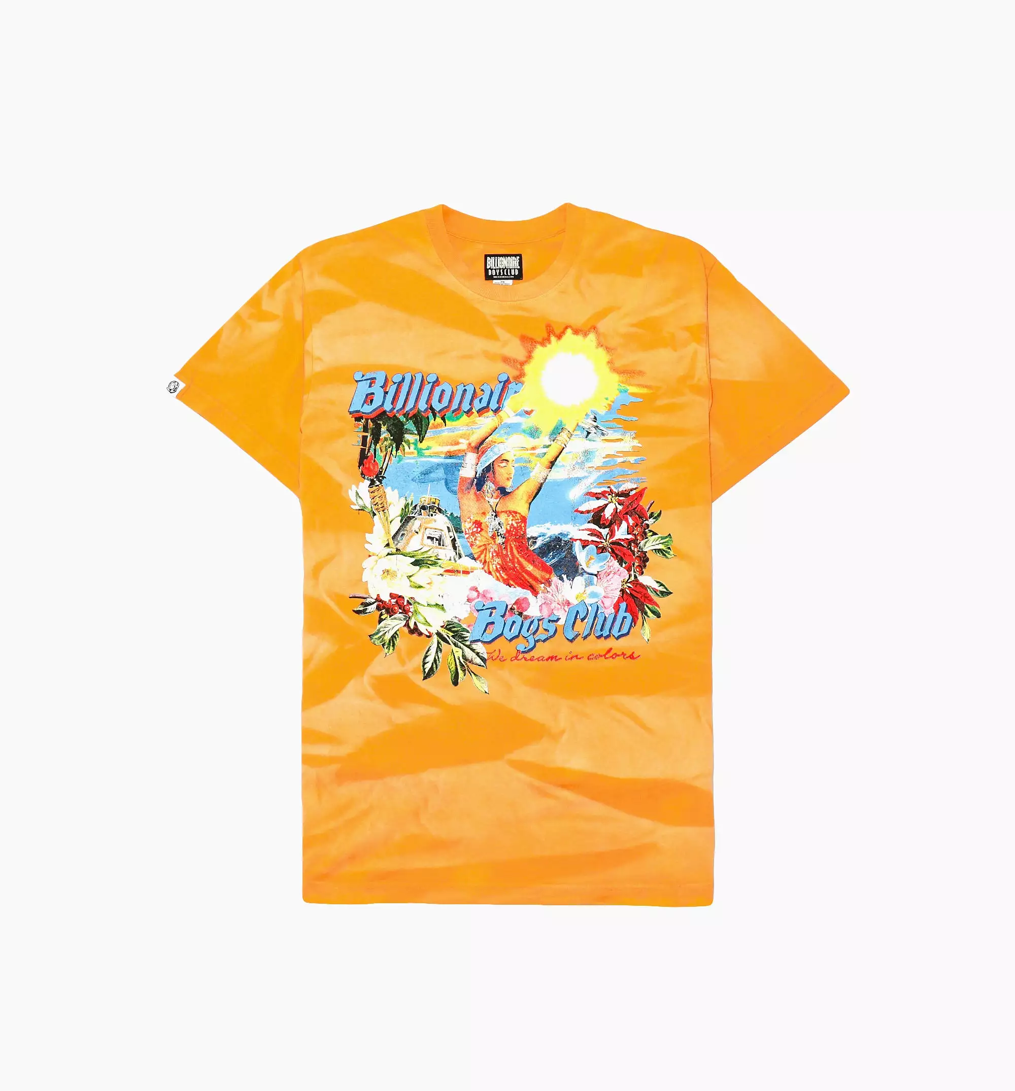 BB Island Dreams Short Sleeve Tee Mens T-shirt - Orange