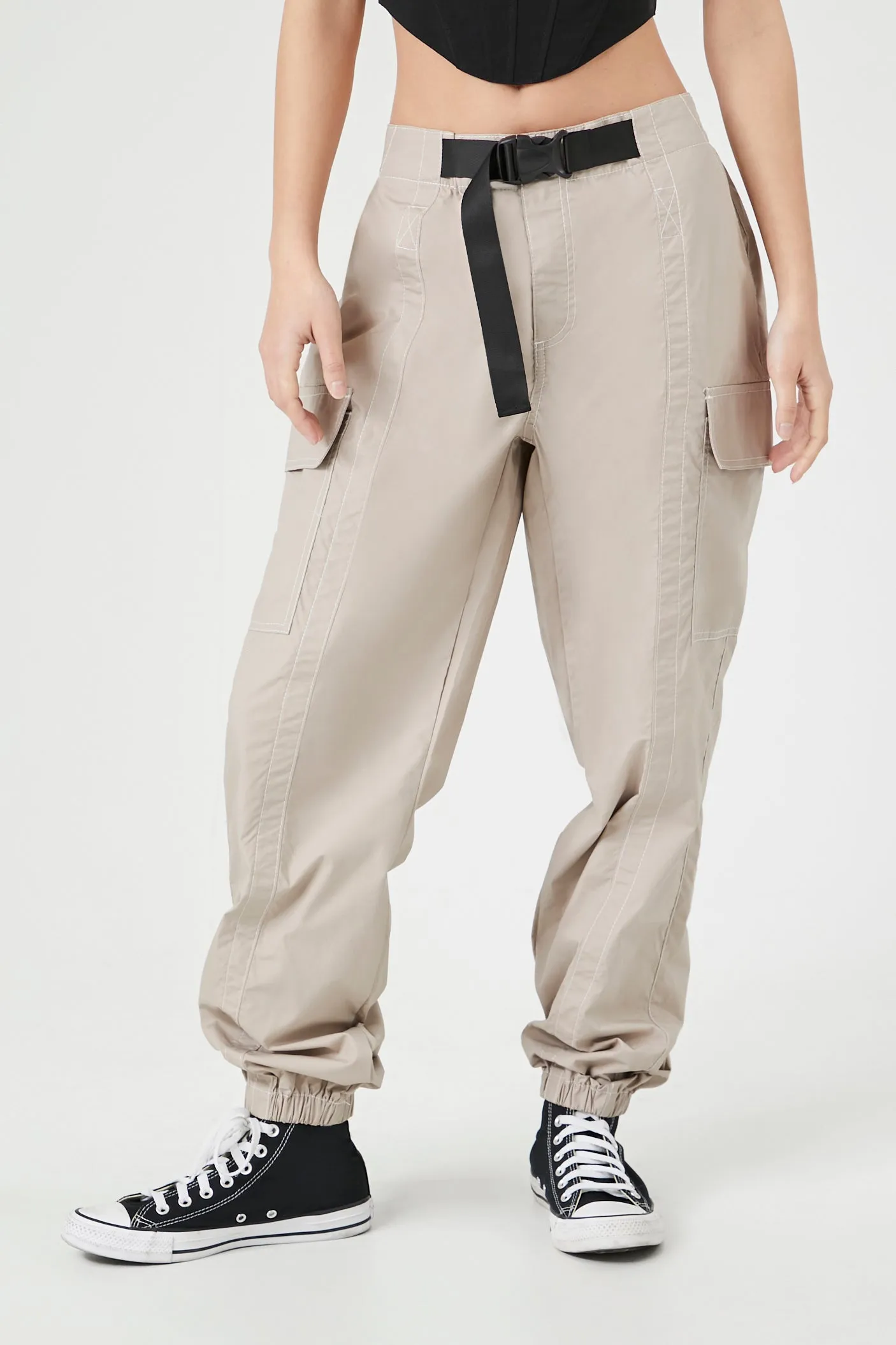 Belted Cargo Jogger