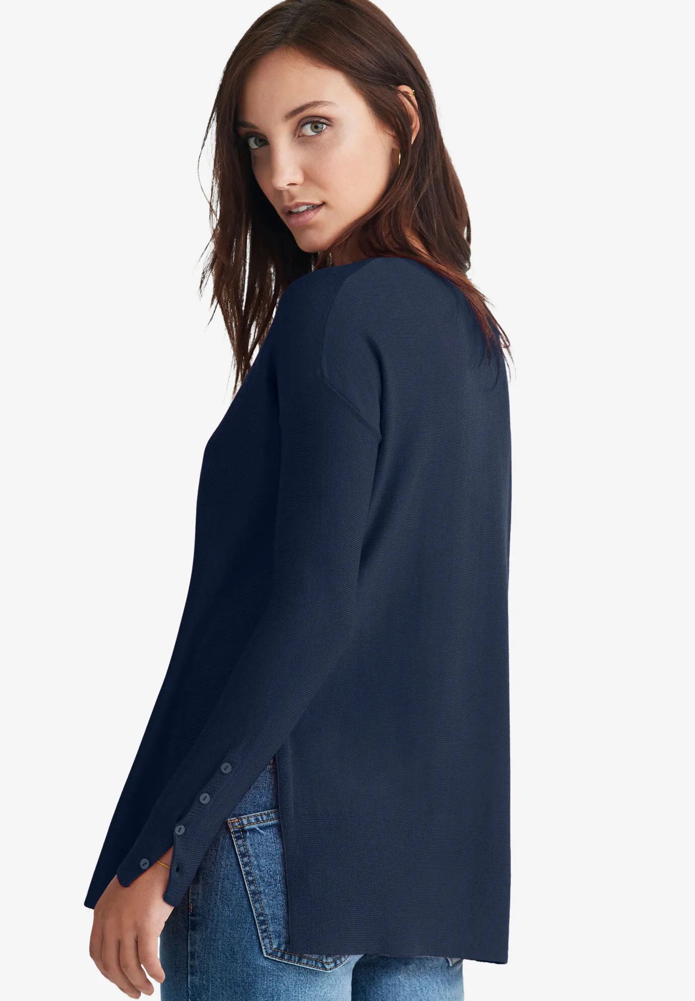 Boatneck Sweater Tunic