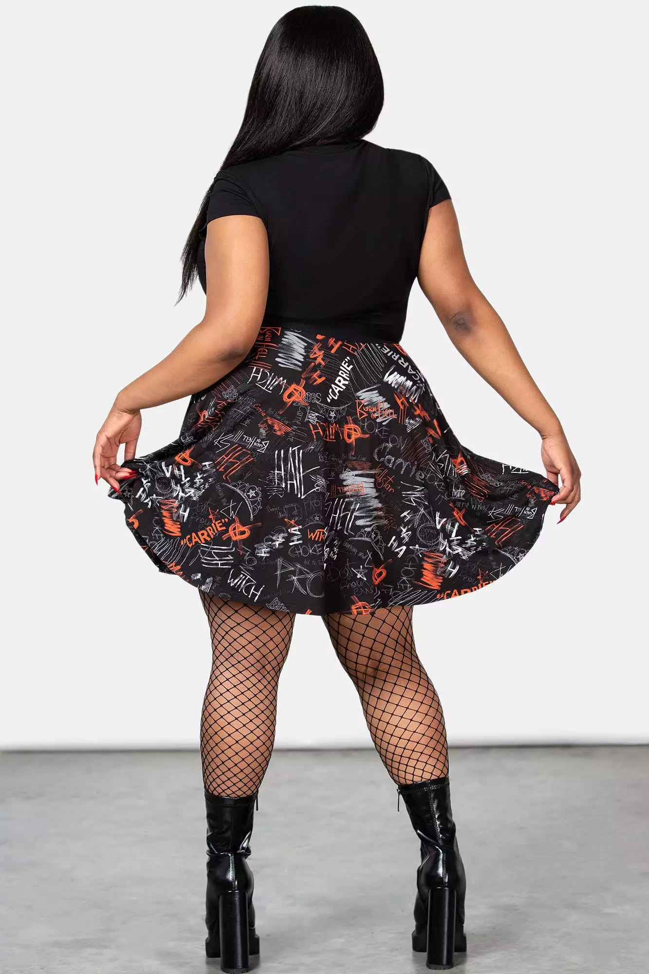 Carrie Skater Skirt [PLUS]