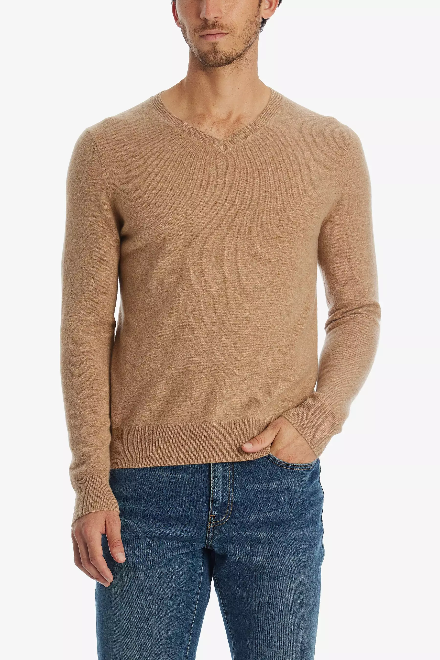 Cashmere V-Neck Sweater