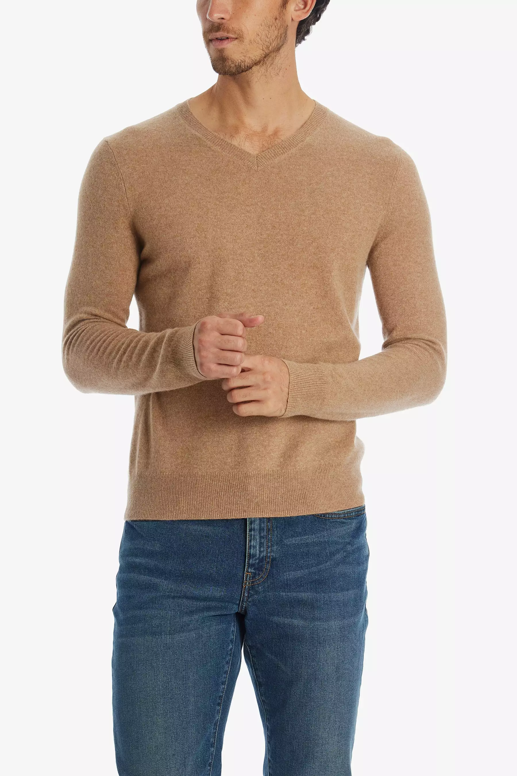 Cashmere V-Neck Sweater