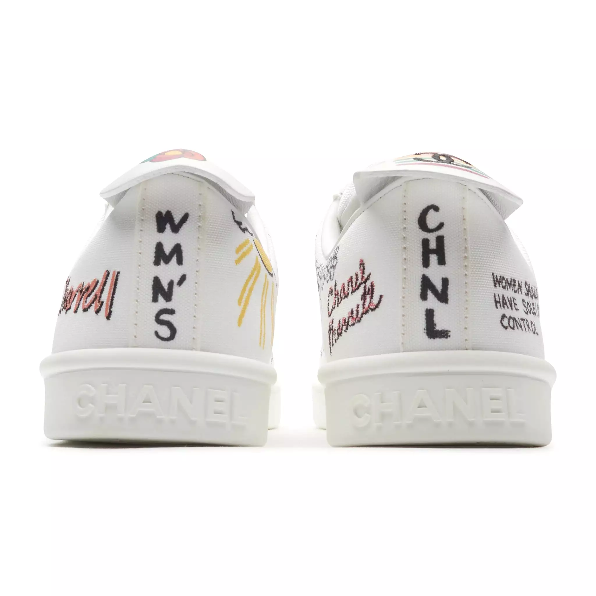 Chanel x Pharrell White Canvas Sneaker - Preloved