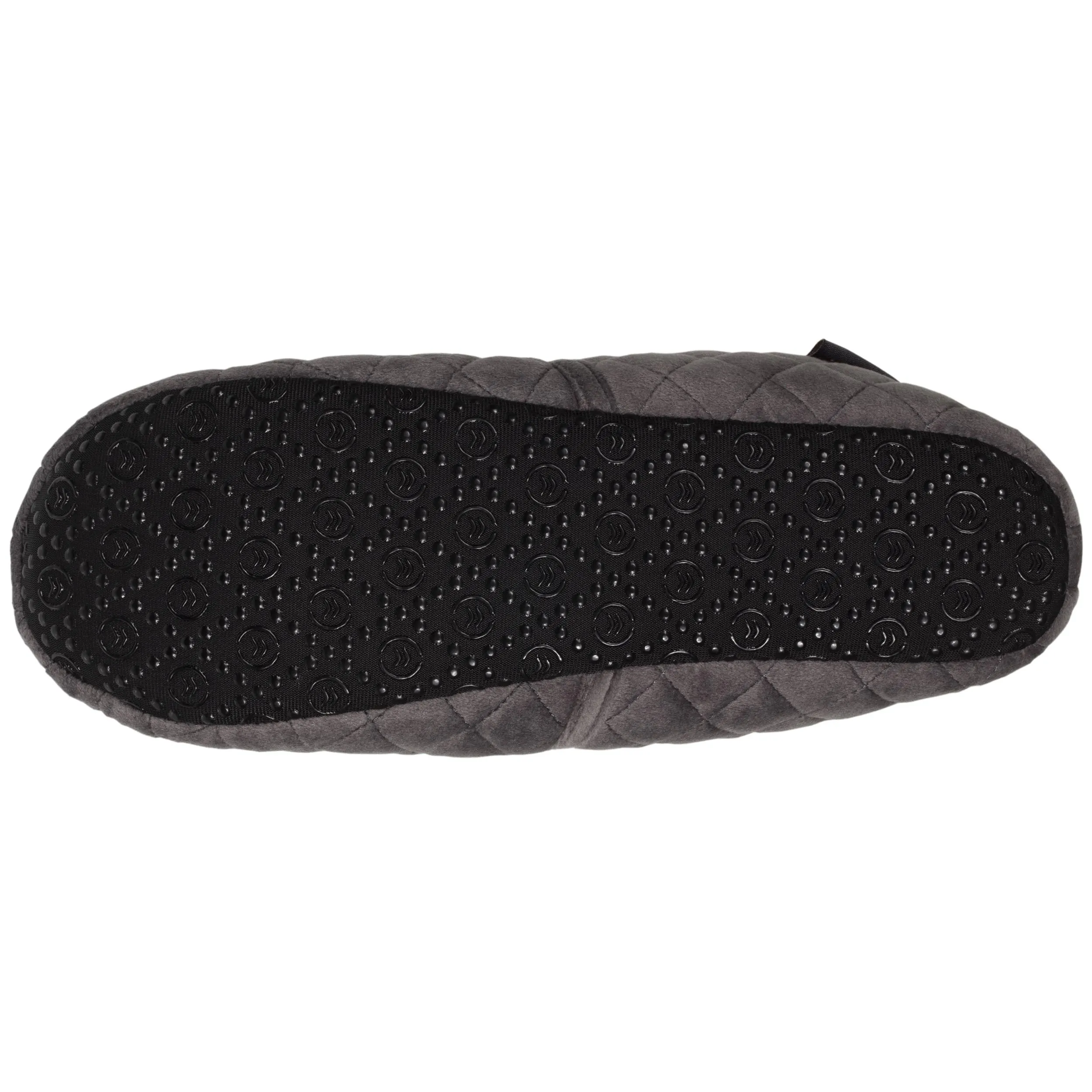 Chaussons slippers Femme matelassés Gris foncé