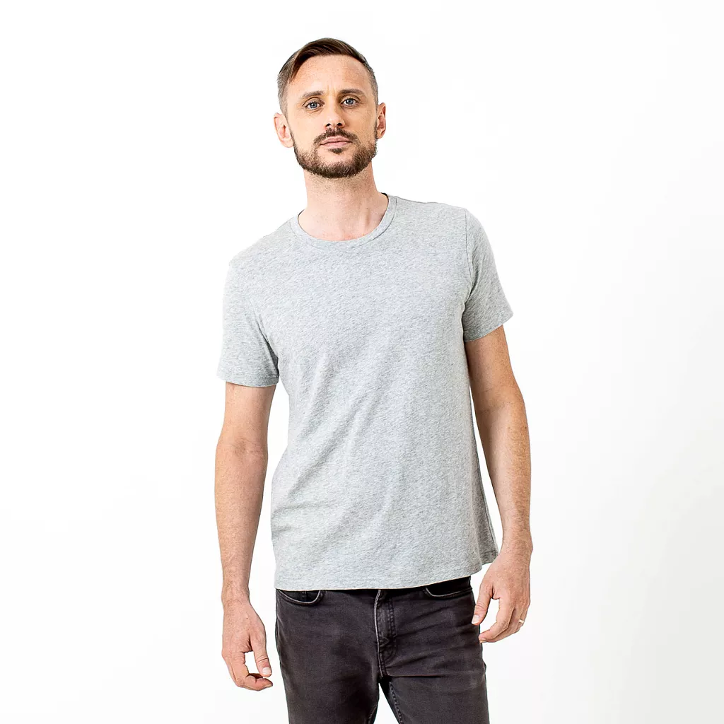 Cotton Crew | Grey Marle