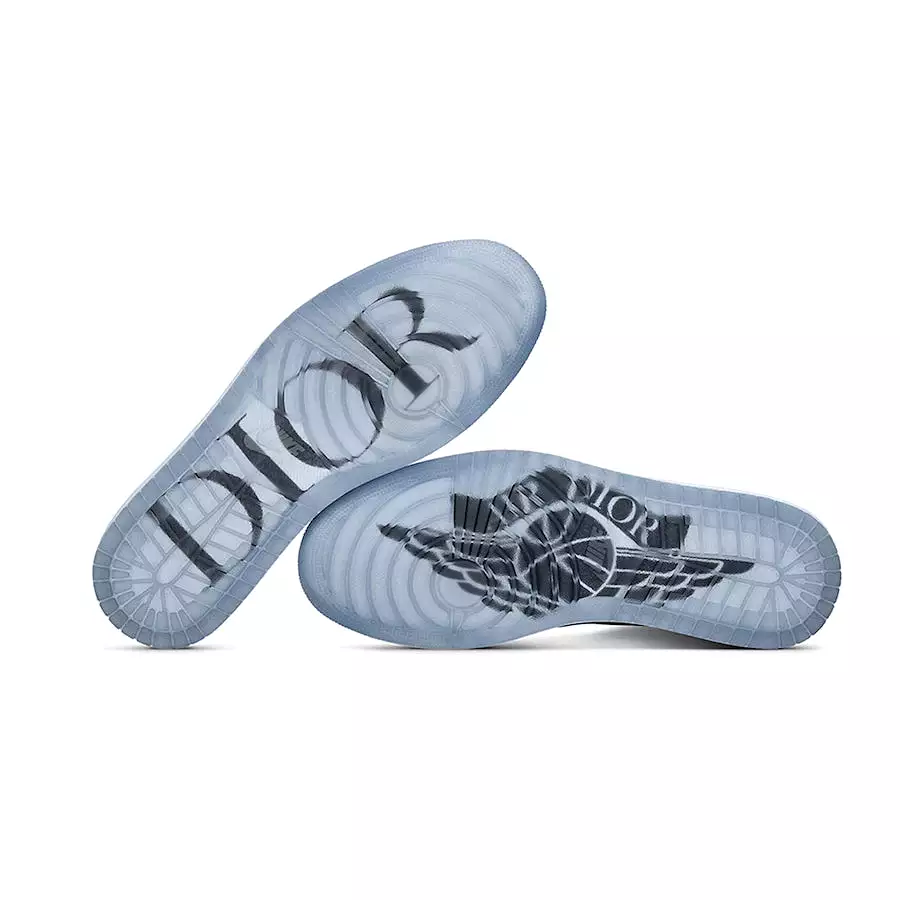 Dior x Air Jordan 1 Low OG Grey Sneaker