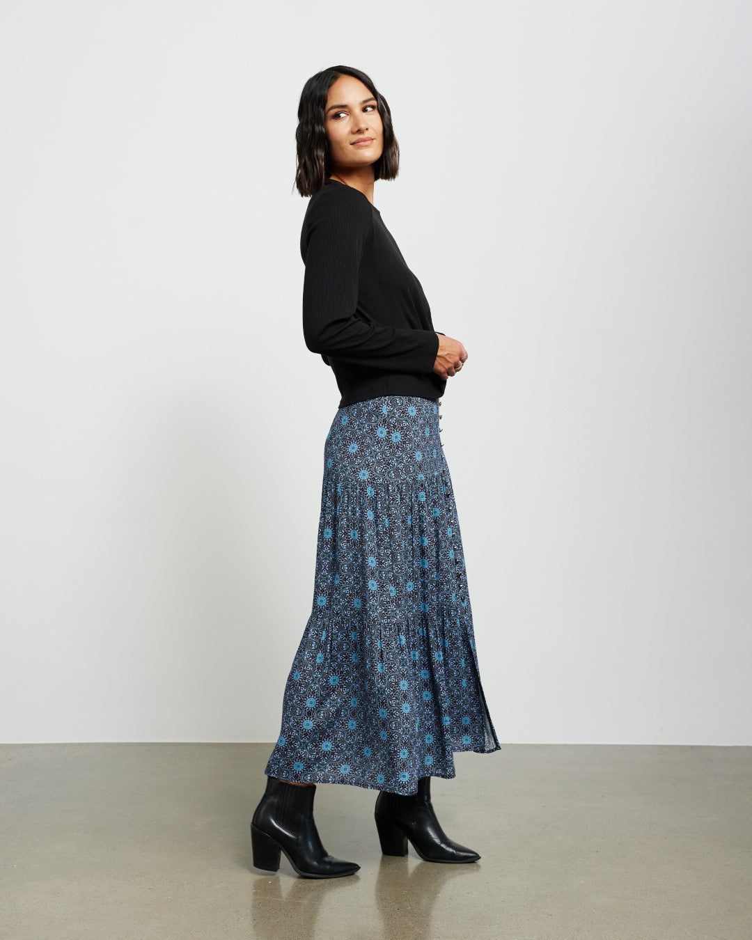 Et Alia Bianca Skirt - Mosiac print