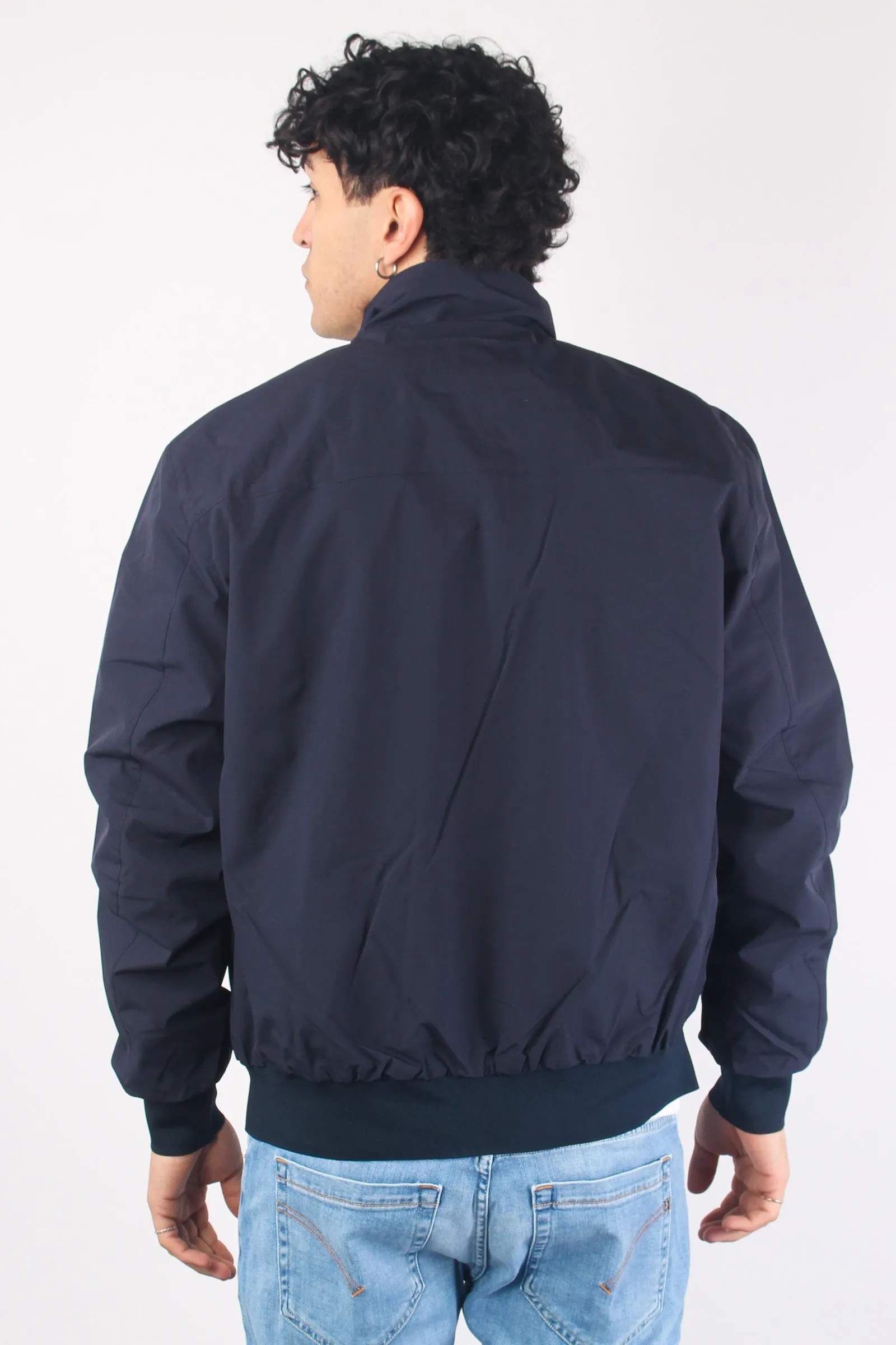 Finlay Bomber Nylon Liscio Blue Black