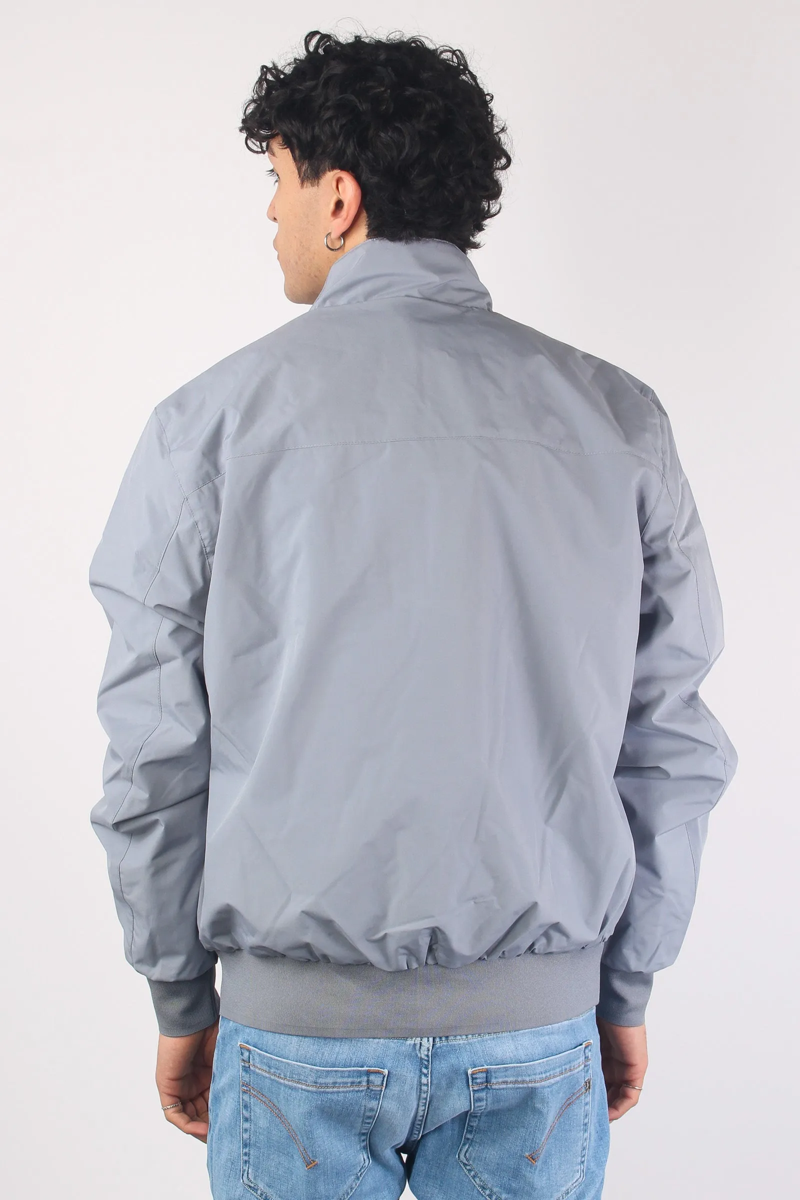 Finlay Bomber Nylon Liscio Grey