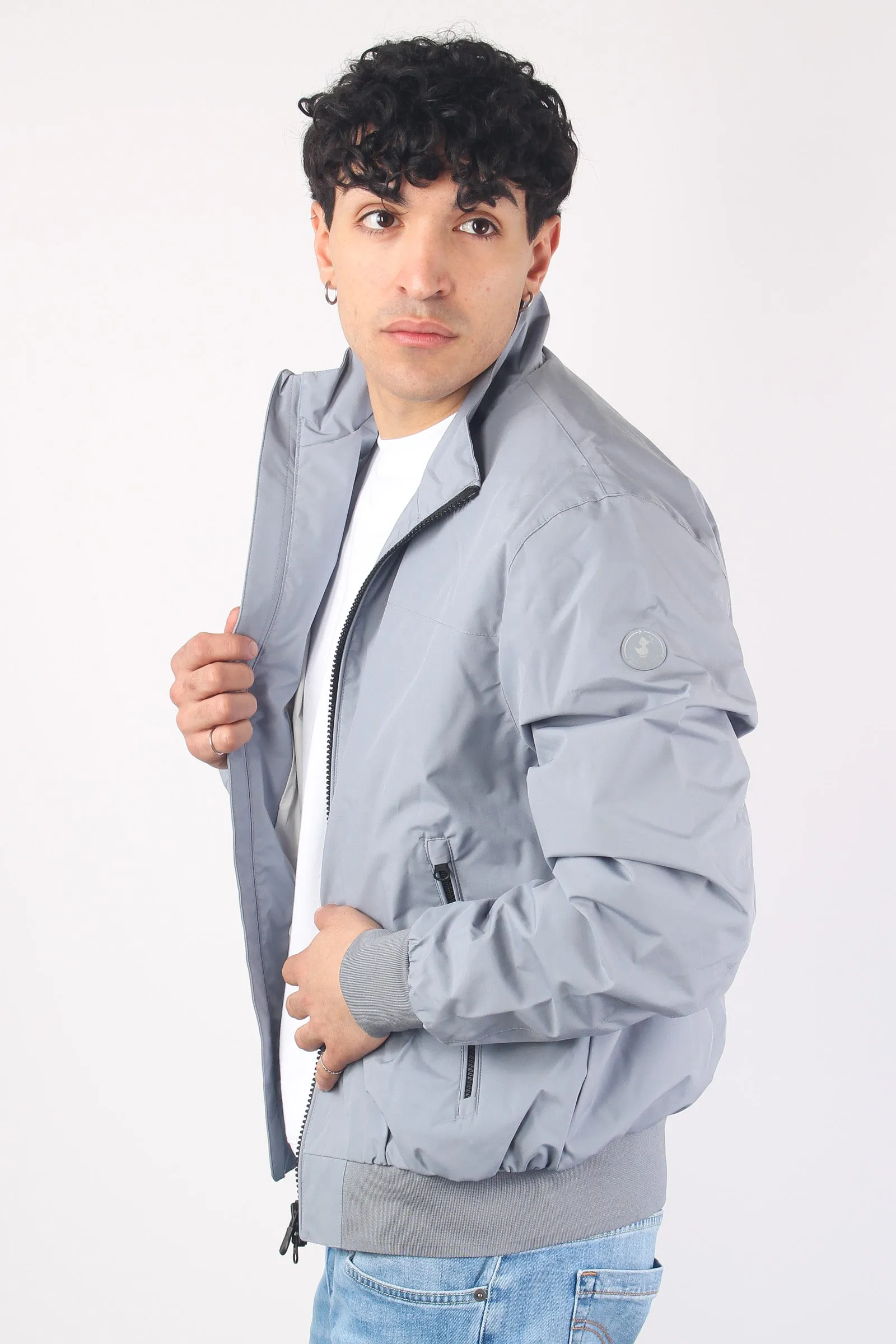 Finlay Bomber Nylon Liscio Grey