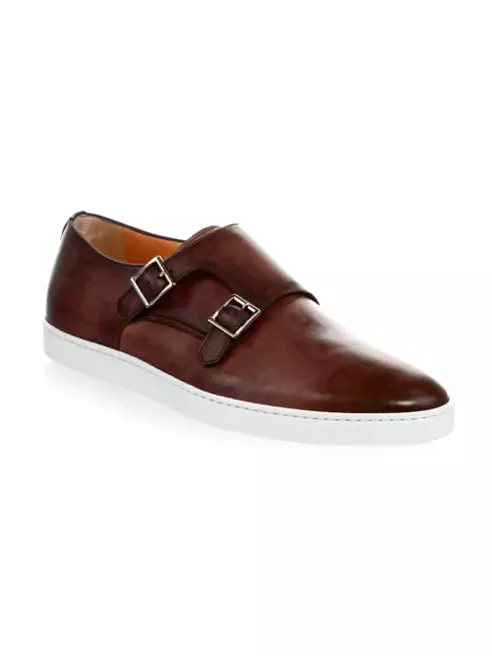 Freemont Monk Strap Leather Sneaker