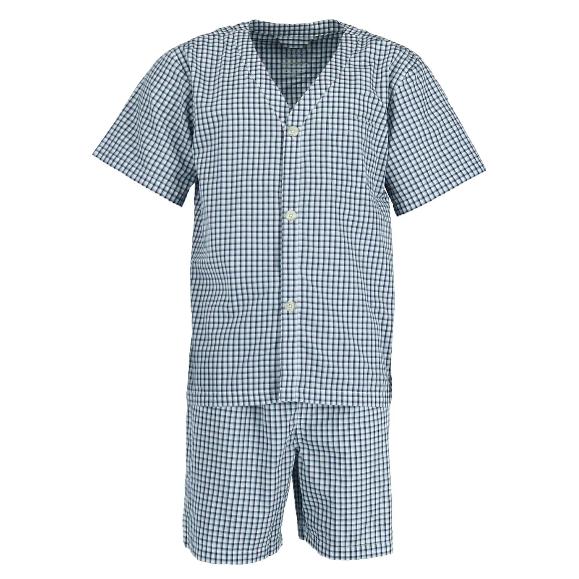 Fruit of the Loom Men's Short Sleeve Short Leg Pajama Set