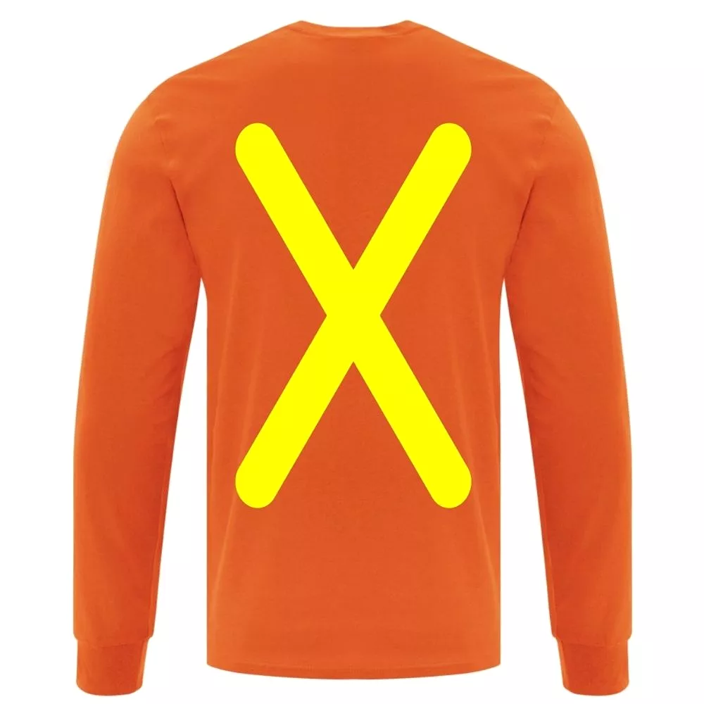 Gerber High-Visibility Long Sleeve Men's Work T-Shirt 003X