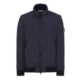 GIUBBOTTO BOMBER CRINCLE Uomo Navy Blue