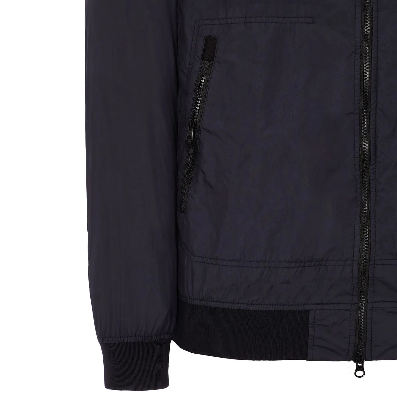 GIUBBOTTO BOMBER CRINCLE Uomo Navy Blue