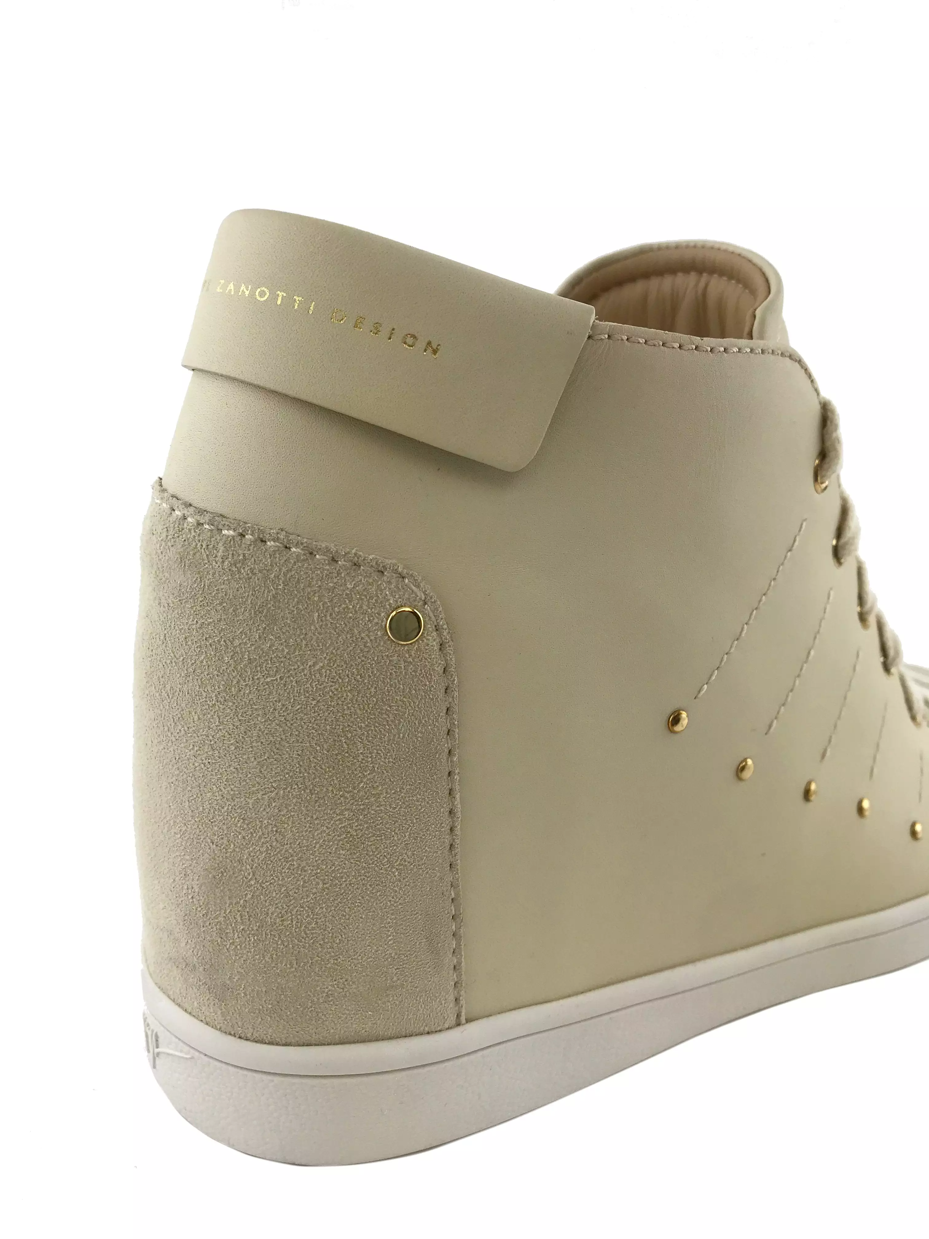 Giuseppe Zanotti Leather High Top Sneaker Size 9