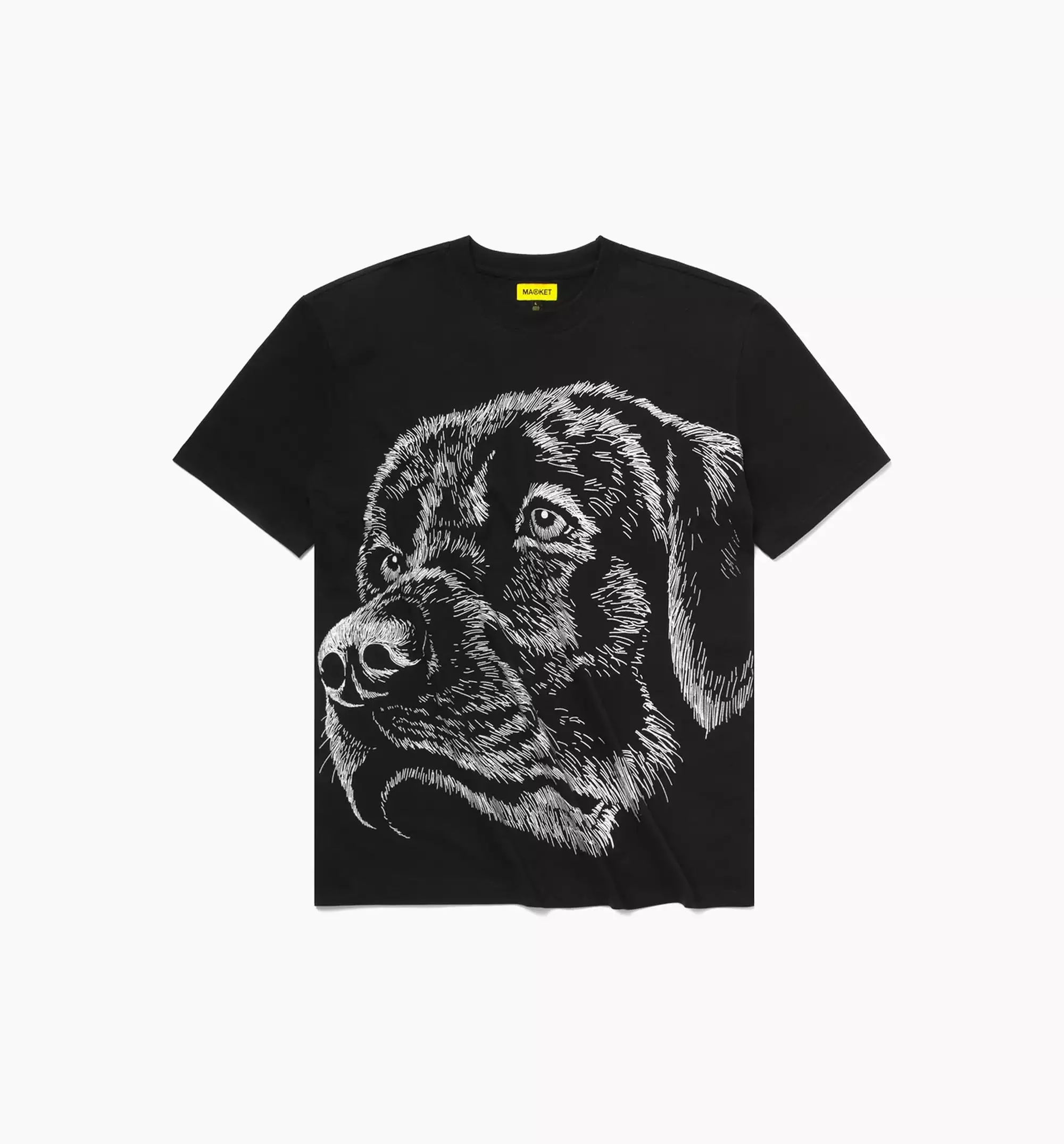 Guard Dog Mens Shirt Sleeve Shirt - Black