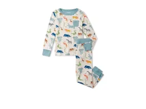 Hatley Kids Scratchy Safari Bamboo Pajama Set (Toddler/Little Kid/Big Kid)