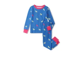 Hatley Kids Unicorn Glow Cotton Pajama Set (Toddler/Little Kid/Big Kid)