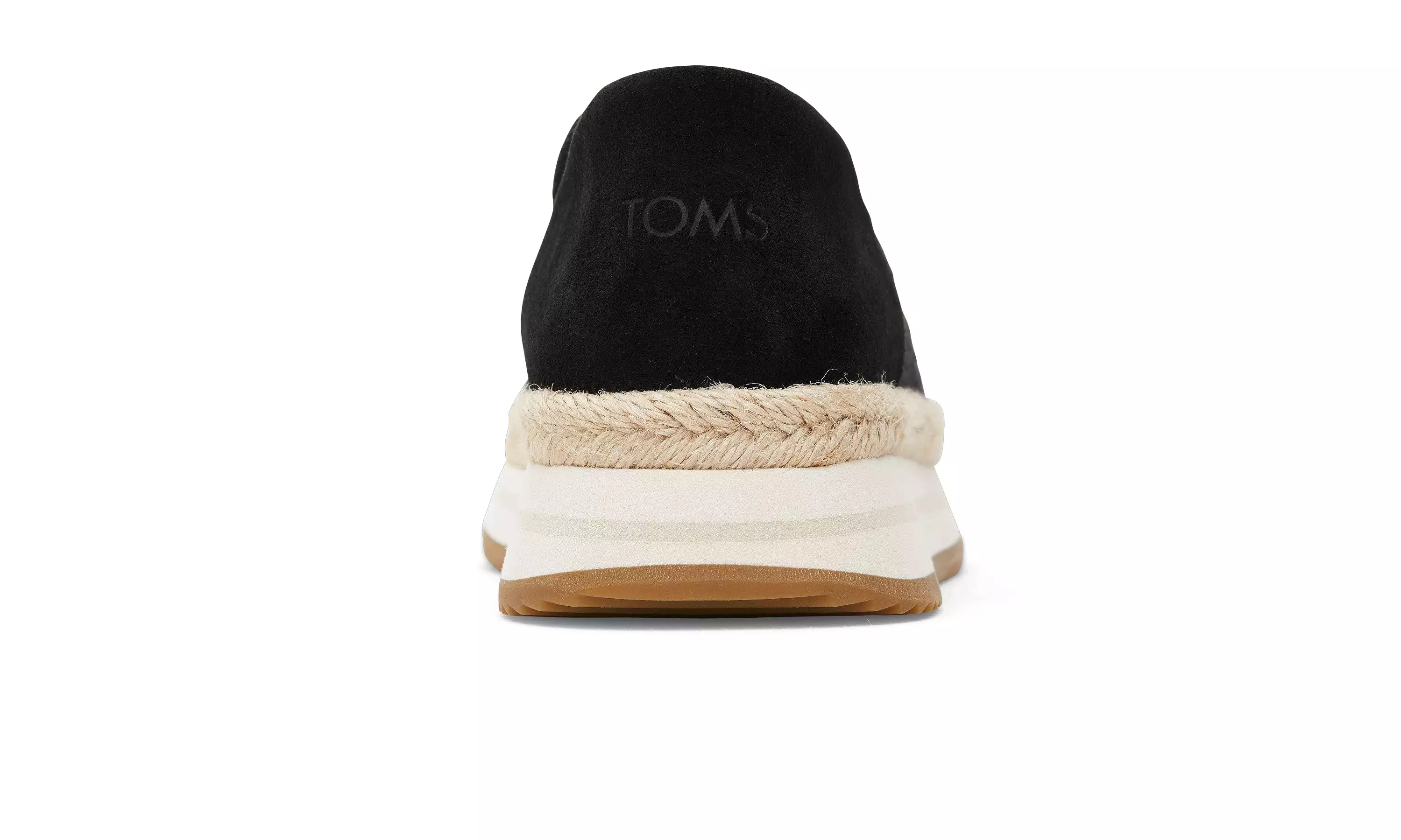 Jocelyn Espadrille Sneaker - Black Slub/Suede