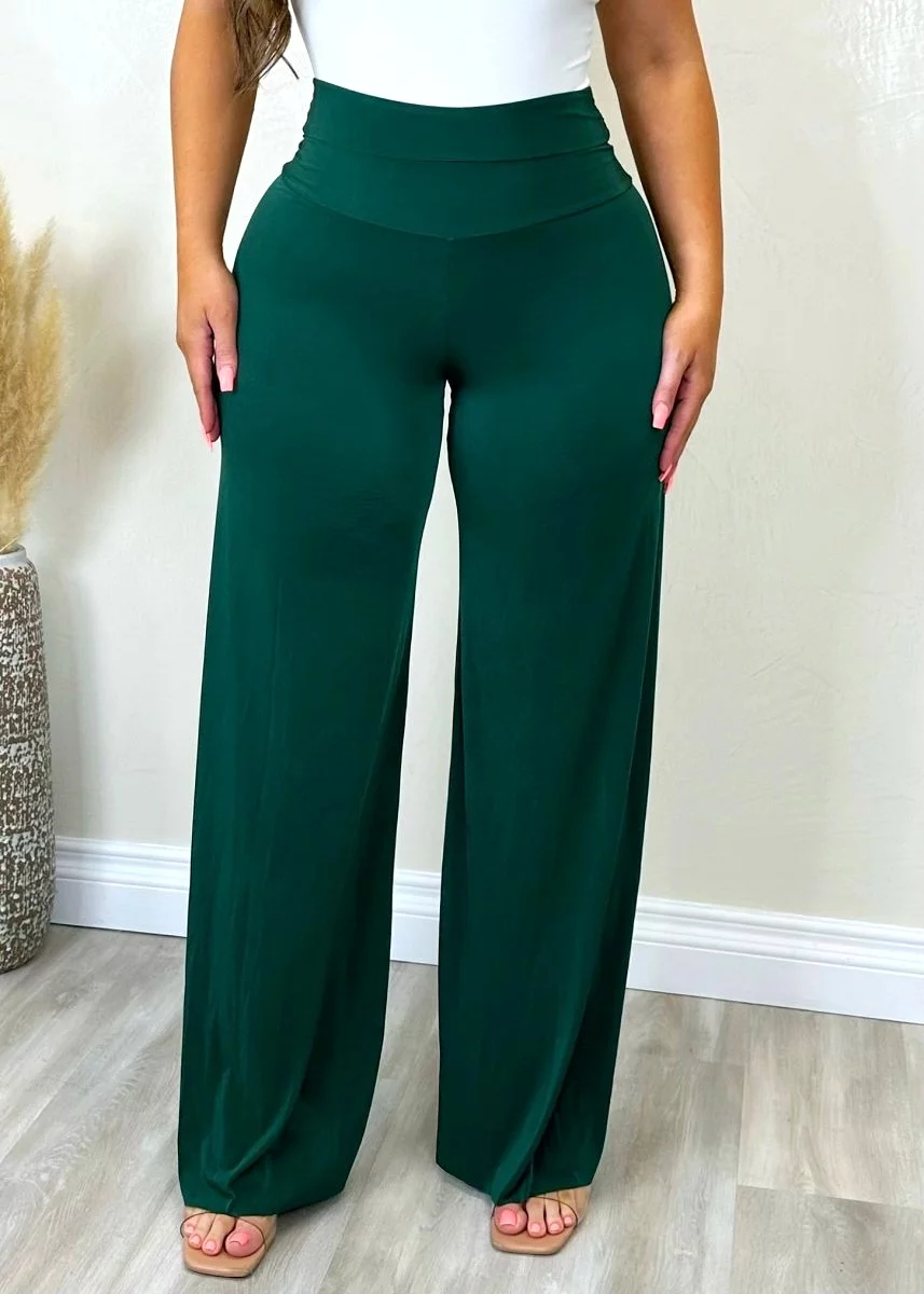 Kenzie Pants Hunter Green