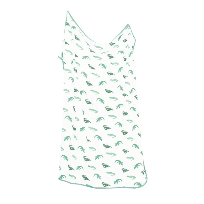 Kyte Baby Printed Swaddle Blanket in Crocodile