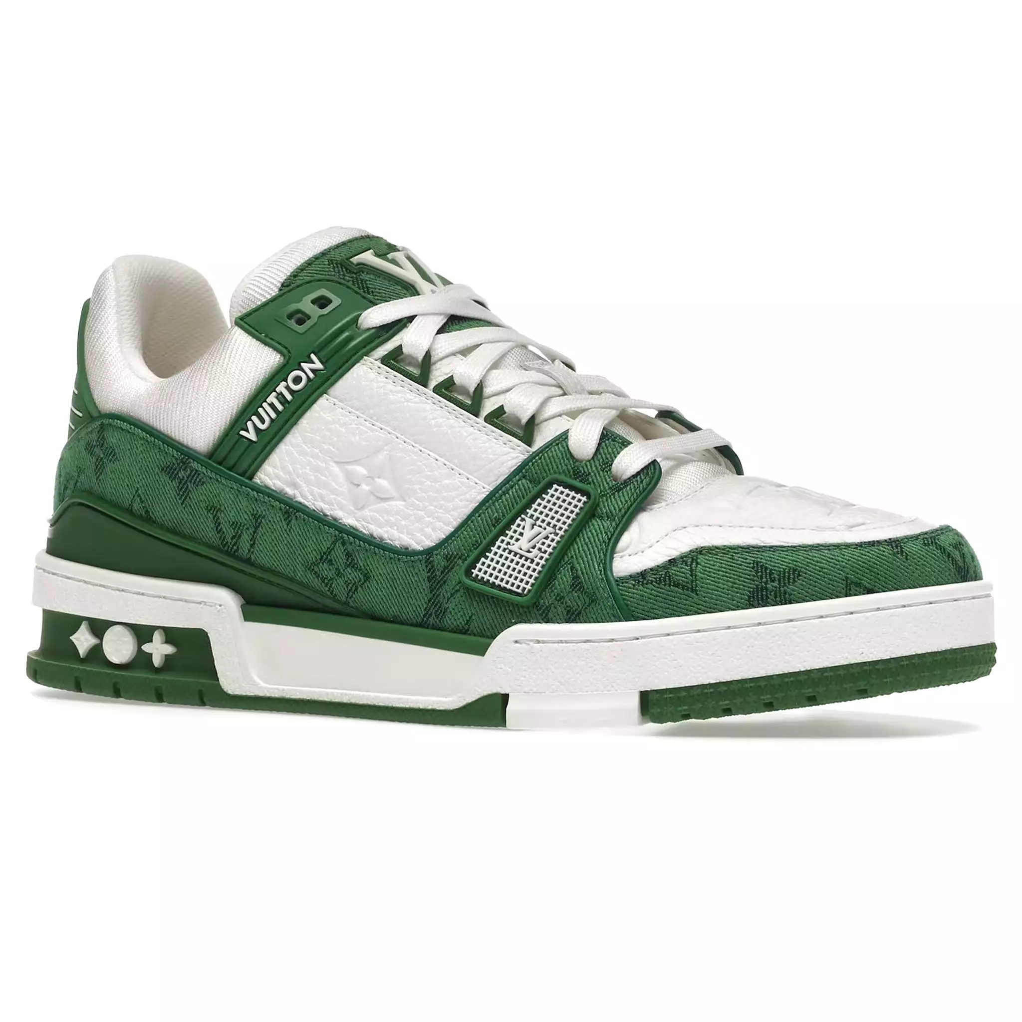 Louis Vuitton LV Monogram Green Denim Sneaker