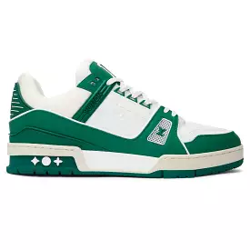 Louis Vuitton LV Trainer White Green Sneaker