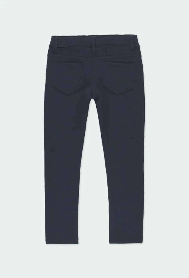 Navy Fleece Pants