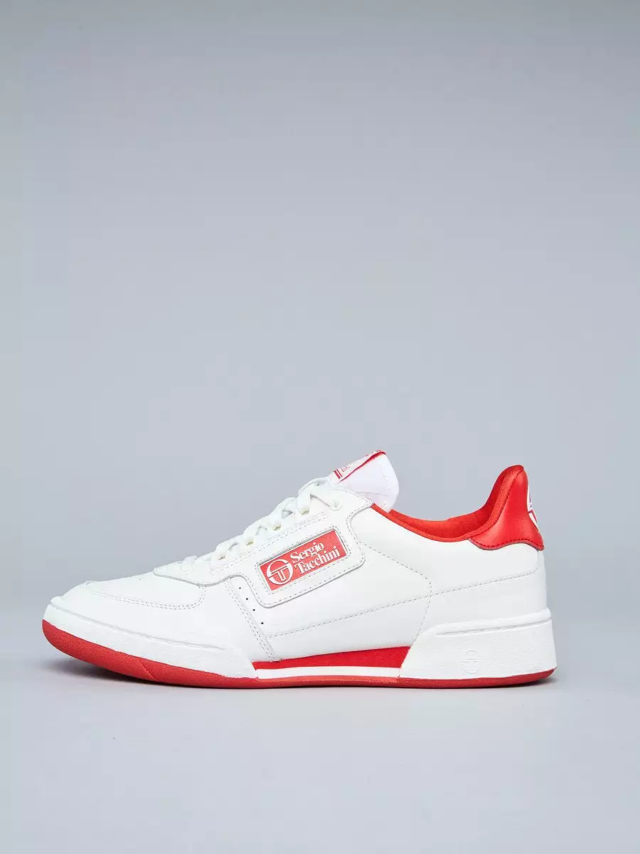 New Young Line Sneaker  White/Red