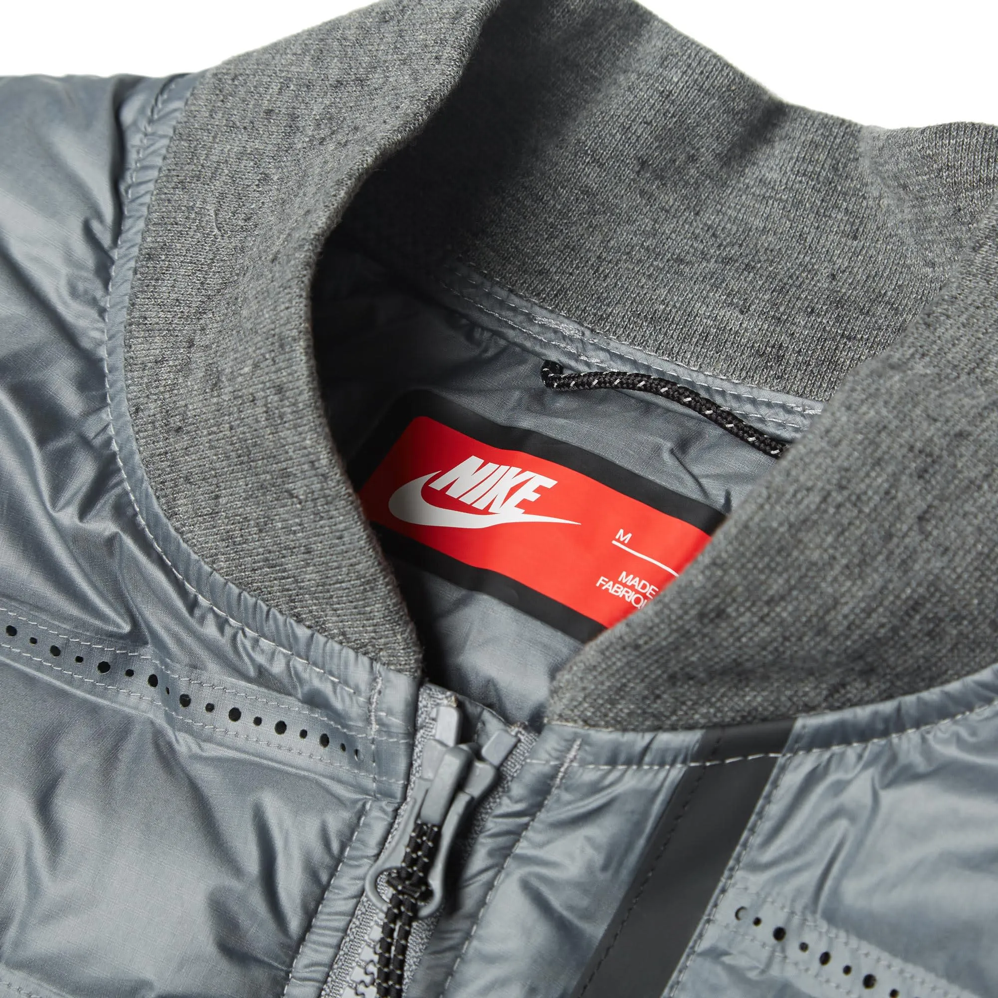 Nike Tech Fleece Aeroloft Bomber JacketCool Grey & Tumbled Grey