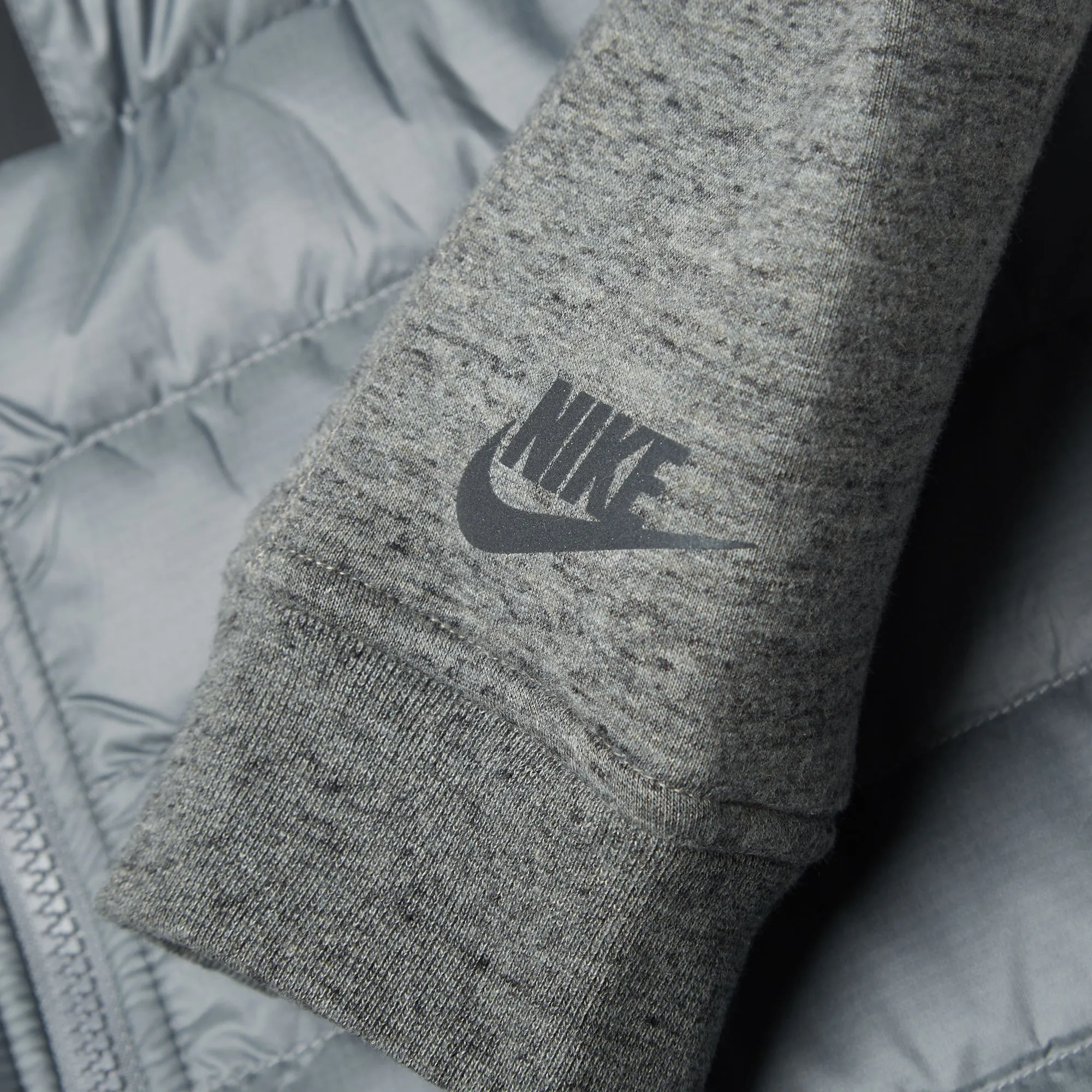 Nike Tech Fleece Aeroloft Bomber JacketCool Grey & Tumbled Grey