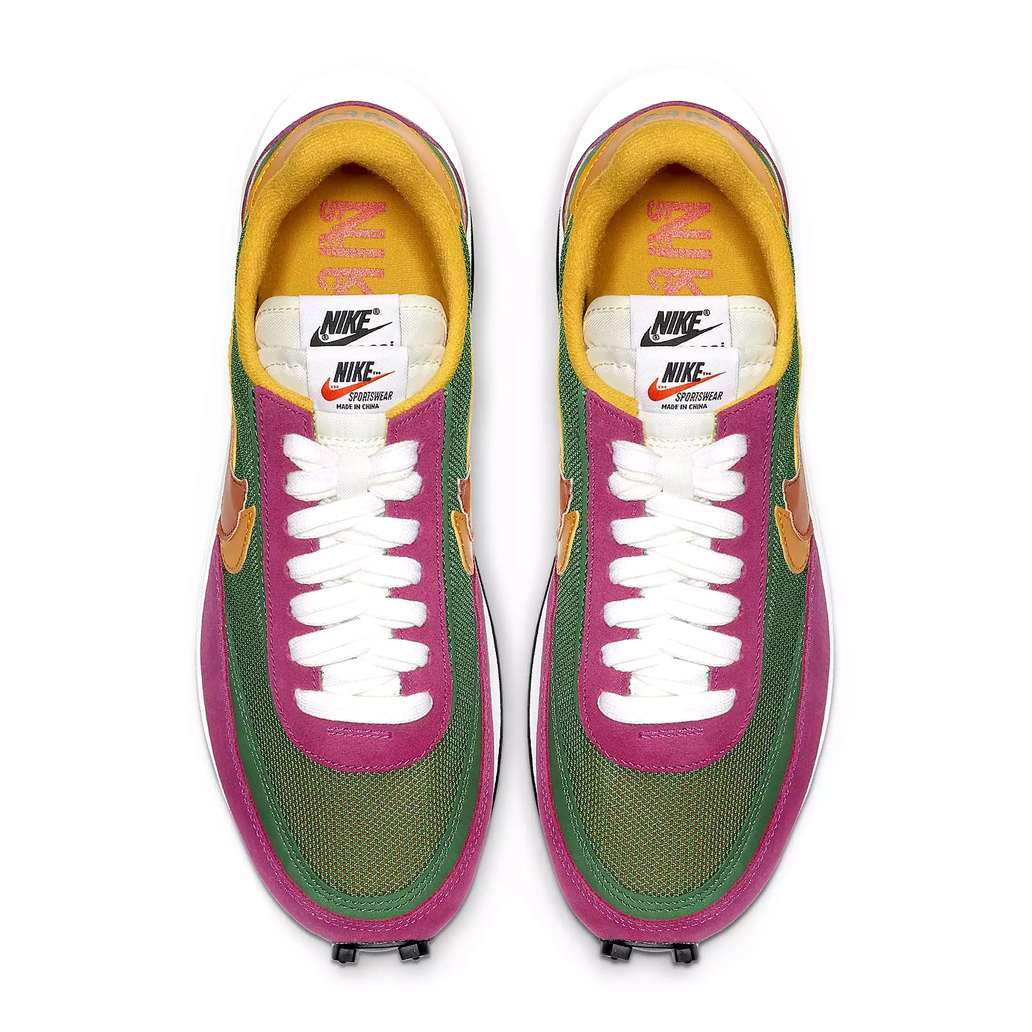 Nike x Sacai LD Waffle Pine Green Sneaker