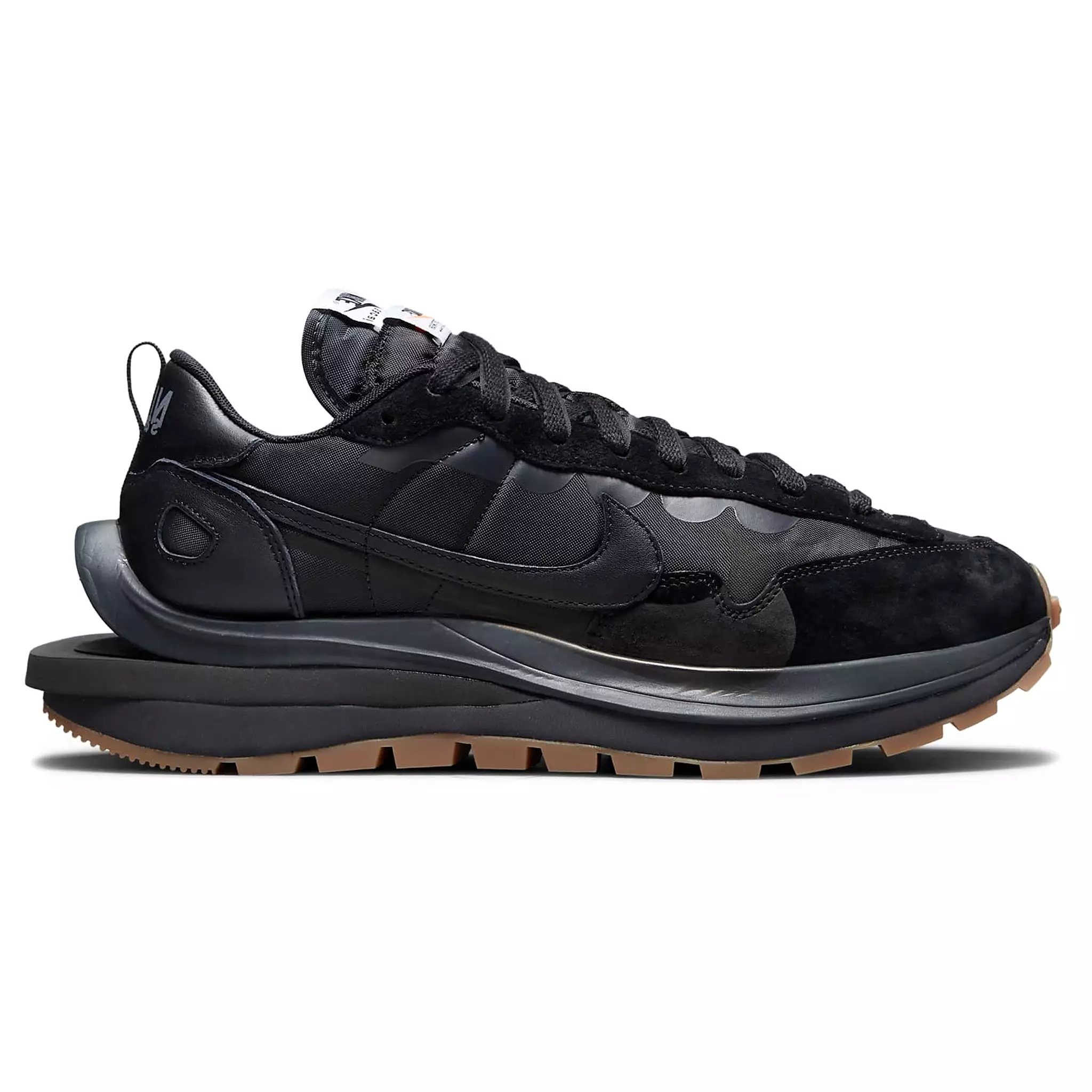 Nike x Sacai Vaporwaffle Black Gum Sneaker