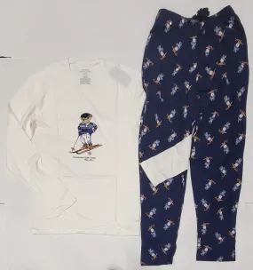 Nwt Polo Ralph Lauren Men's Teddy Bear Pajama Set