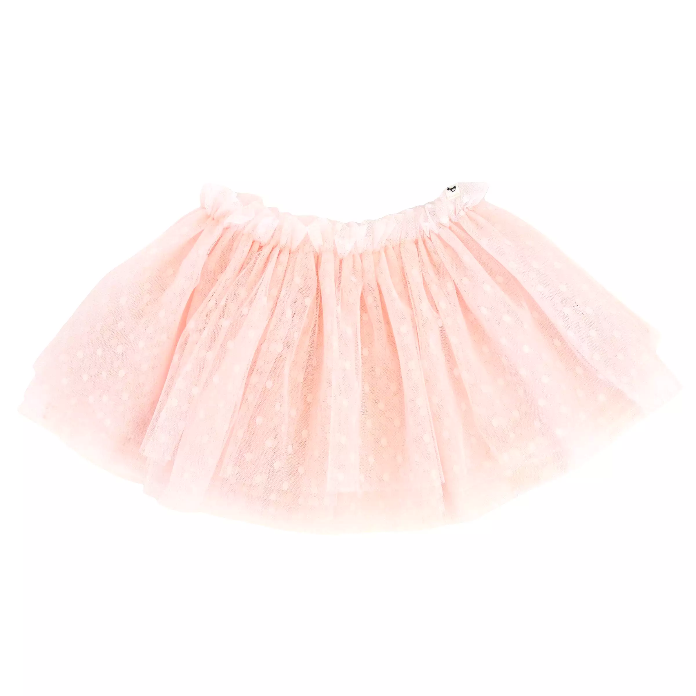 oh baby! Dotted Mesh Frill Tutu Skirt - Pale Pink