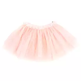 oh baby! Dotted Mesh Frill Tutu Skirt - Pale Pink