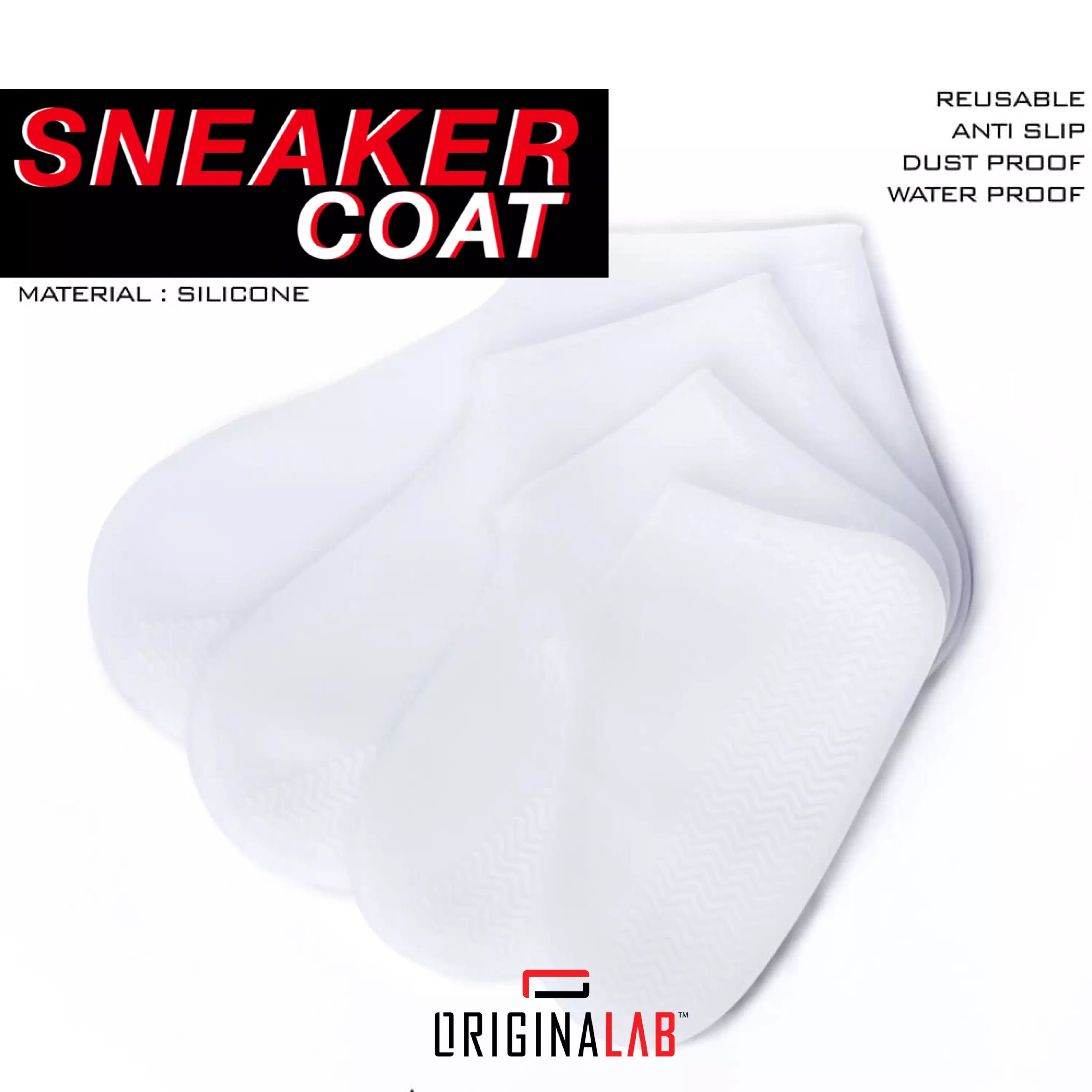 ORIGINALAB Sneaker Silicone Coat Frost White