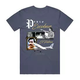 Pablo Escobar El Patron - Vintage Garment Dyed T-Shirt