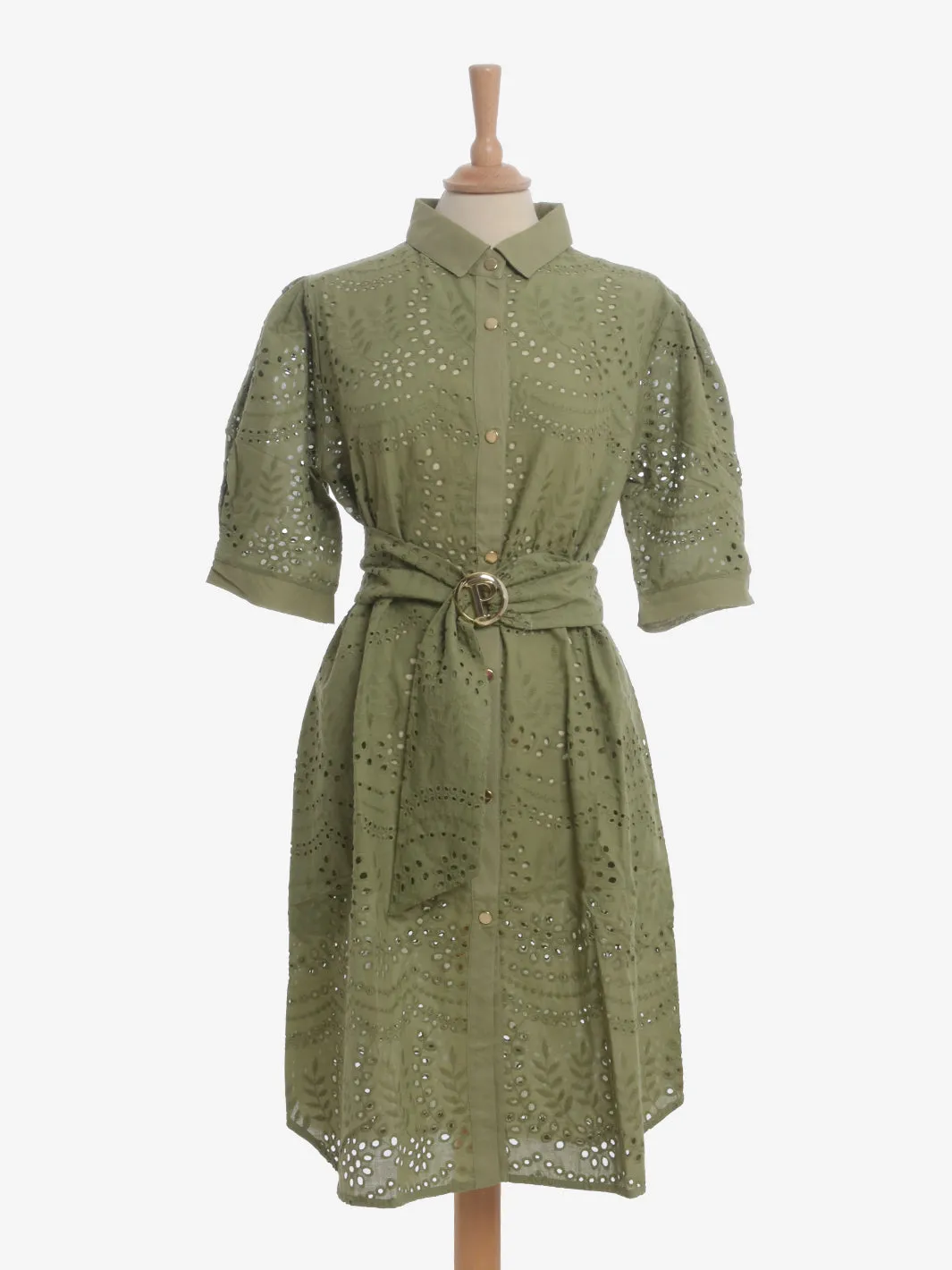 Paladini Shirtwaist Belted Dress