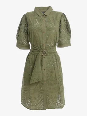 Paladini Shirtwaist Belted Dress