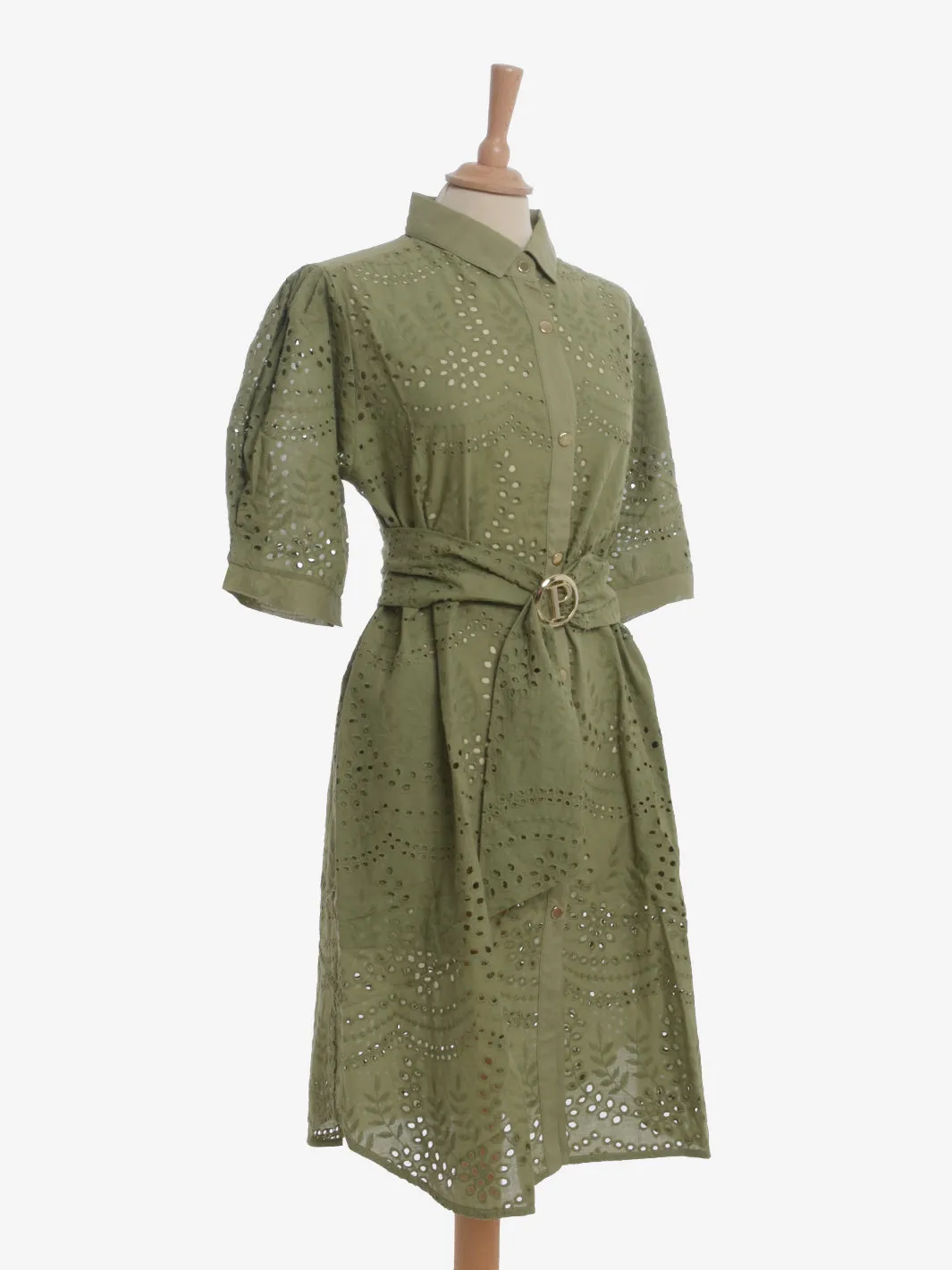 Paladini Shirtwaist Belted Dress