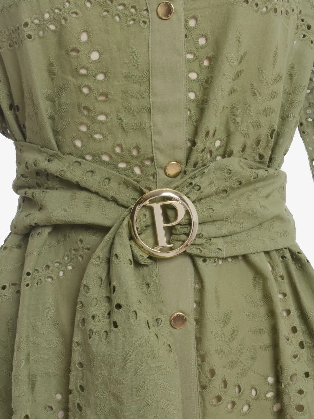 Paladini Shirtwaist Belted Dress