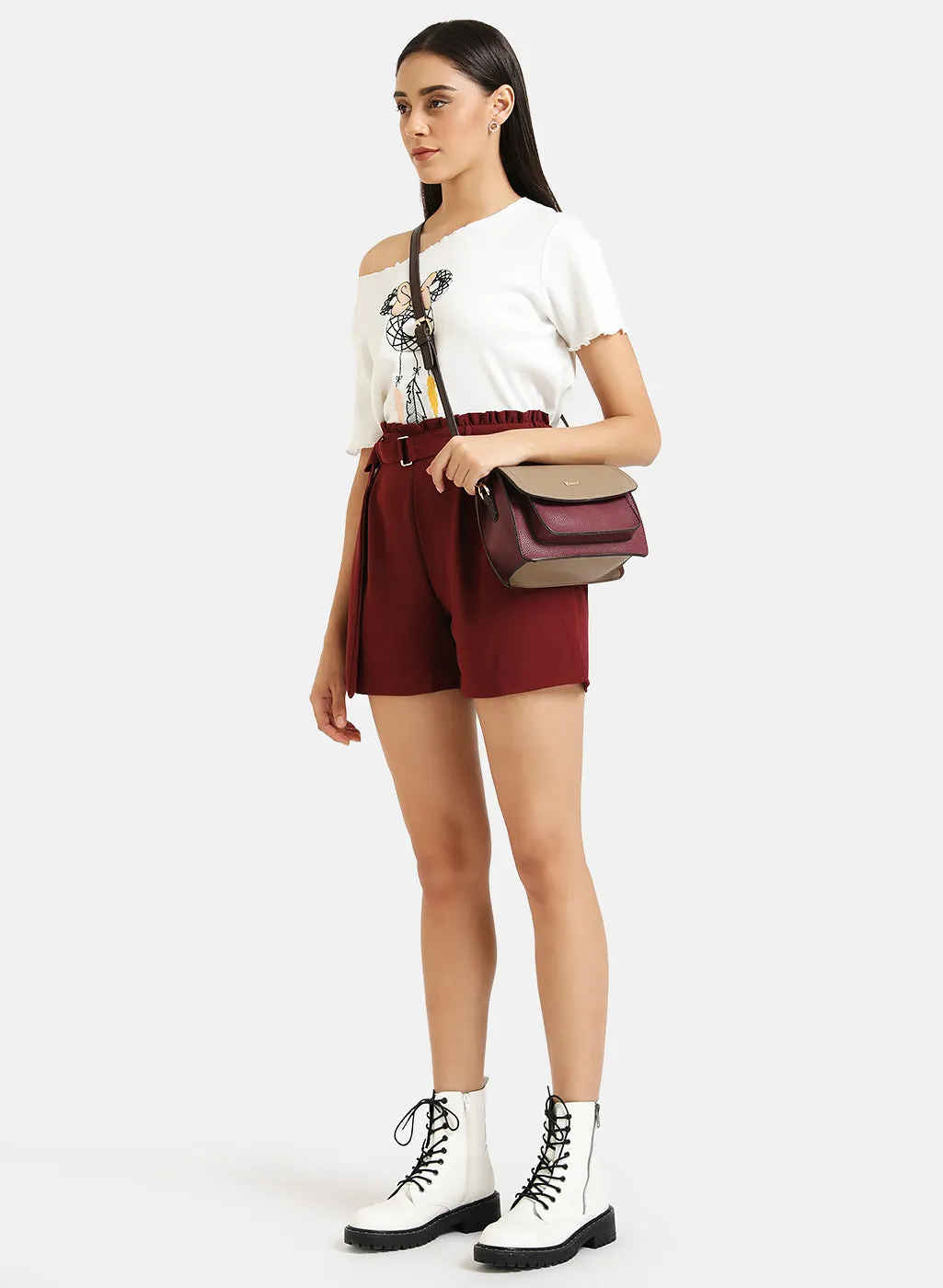 Paper Bag Waist Shorts