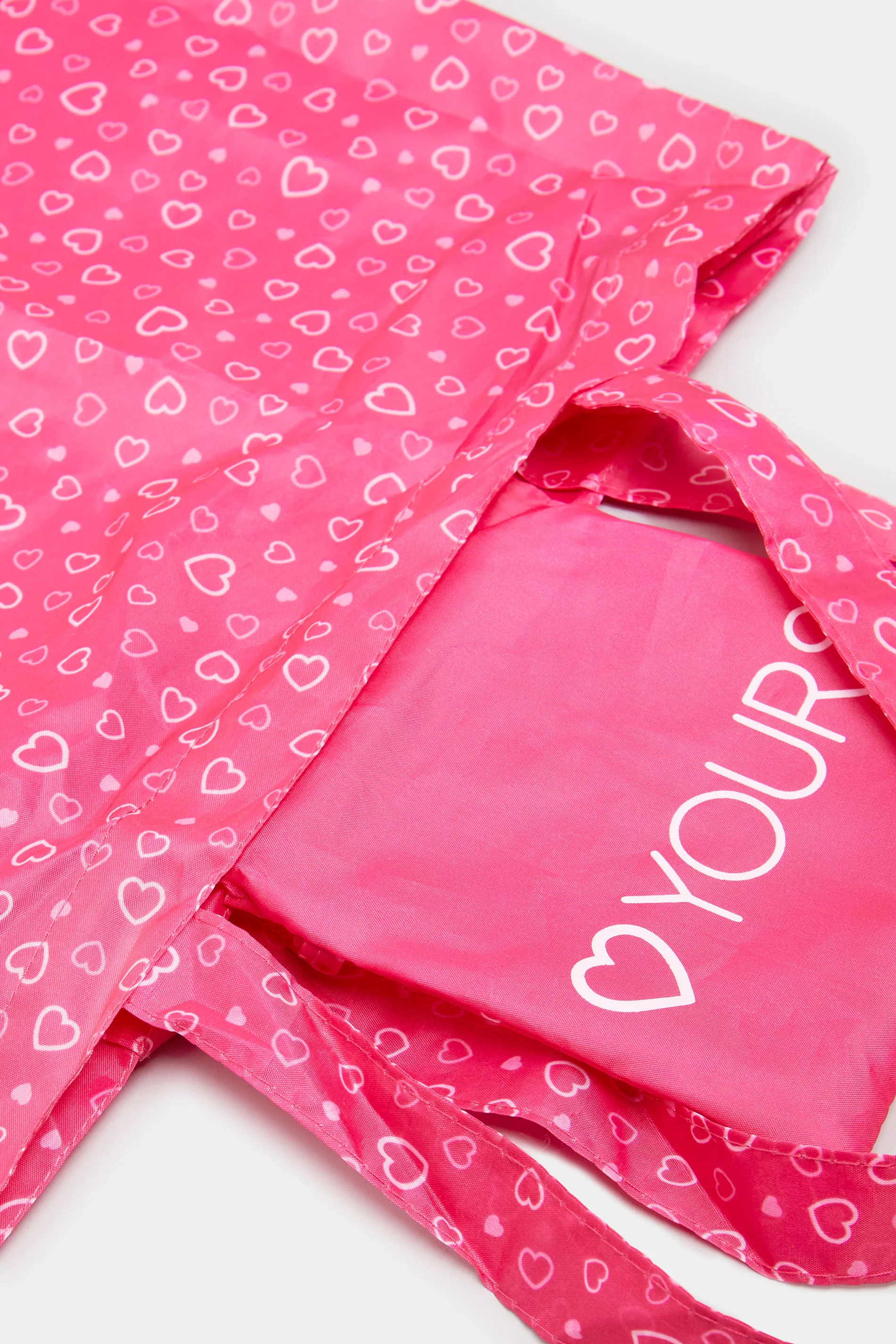 Pink Heart Shopper Bag