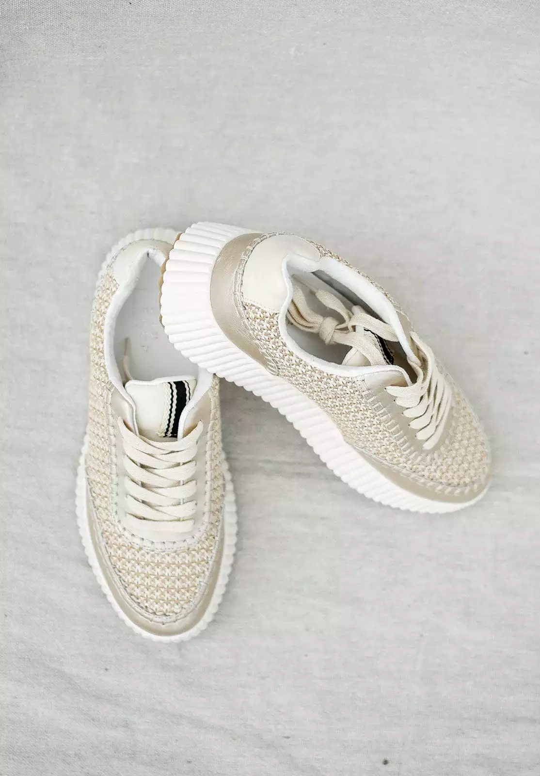 Shu Shop Gold Selina Sneaker